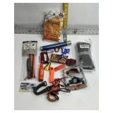 SURVIVOR CORD, HAND WARMERS, WHISTLES, CARABINER