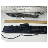 TOPS ZERO DARK 30 KNIFE W/ SHEATH, V-784