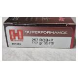 HORNADY SUPERPERFORMANCE .257 ROBERTS 117GR AMMO