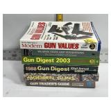 SEVERAL GUN BOOKS, VALUE, EVALUATIONS
