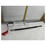 USMC CEREMONIAL SABER SWORD & SHEATH, 37" L