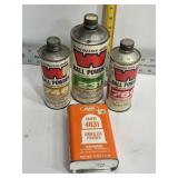 4 PARTIAL CANS OF SMOKELESS POWDER