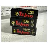 60 RNDS TULAMMO .223 REM 55GR AMMO
