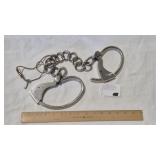 TOWERS DOUBLE LOCK LEG IRONS