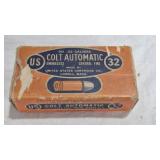 US COLT AUTO .32 CAL AMMO, 1920