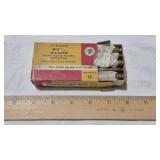 KYNOCH 6.5MM MAUSER AMMO, 10 TOTAL