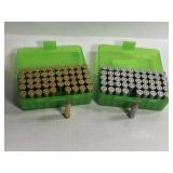 100 RNDS .357 MAG AMMO IN PLASTIC CASES