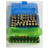 70 RNDS .223 RELOADED AMMO IN PLASTIC CASES