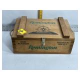 REMINGTON COUNTRY LIDDED WOOD AMMO BOX