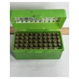 49 RNDS 22-250 BRASS IN PLASTIC CASE