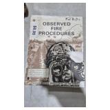 "OBSERVED FIRE PROCEDURES" MILITARY MANUAL