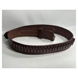 TRIPLE K LEATHER AMMO BELT, 45