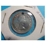 1960 SOUTH AFRICA 1/2 PENNY (HOLED)