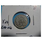 1946B SWITZERLAND 5 RAPPEN