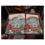 5 - XMAS KITCHEN HAND TOWELS