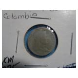 1920 COLOMBIA 1 CENTAVO