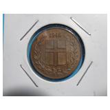 1946 ICELAND 5 KRONUR