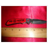 FIREFIGHTER LOCKBACK KNIFE