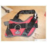SAFETY HARNESS FOR DOG / BOLUX XL RED