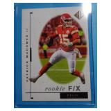 2017 PATRICK MAHOMES II ROOKIE CARD