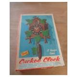 1966 PLASTIC CUCKOO CLOCK KIT