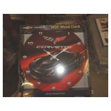 13" ACROSS CLOCK - CORVETTE