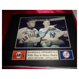 8"X10" (NO CERT) - WILLIE MAYS & MICKEY MANTLE