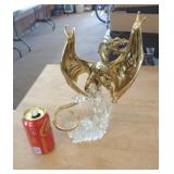 RESIN CAST DRAGON FIGURE