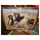 14"X17" METAL SIGN - LABRADORS