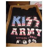 KISS ARMY TEE SZ MED