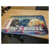 18"X27" LIGHT WEIGHT  DOOR MAT - PUPPIES