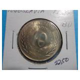 1976 YUGOSLAVIA 10 DINARA