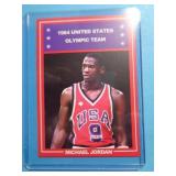 1984 MICHAEL JORDAN OLYMPICS CARD