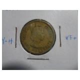 1955 EAST CARIBBEAN 5 CENTS