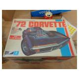 1972 1:20 72 CORVETTE / MOSTLY BUILT / MPC
