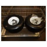 2 - FLAT FREE 13X16.50-6 ZERO TURN FRT TIRES -NEW