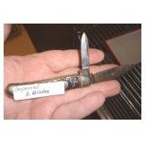 IMPERIAL 2 BLADE POCKETKNIFE   NICK IN BLADE
