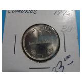 1975 COMOROS 50 FRANCS