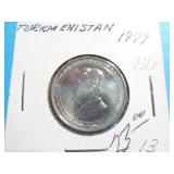1999 TURKMENISTAN 1,000 MANAT