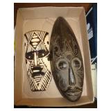 CARVED WOOD WALL DECOR