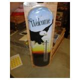 5"X17" METAL THERMOMETER - EAGLE