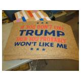 18"X30" HEAVY DOOR MAT - TRUMP