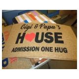 18"X30" HEAVY DOOR MAT - HOUSE