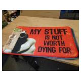 18"X27" LIGHT WEIGHT  DOOR MAT - GUN