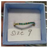 COSTUME RING SZ 9