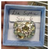 COSTUME RING SZ 6