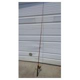 MATCHED FISHING POLE & REEL / STAMPEDE / ST