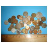 LOT OF FOREIGN COINS