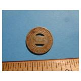 NORFOLK COUNTY FERRY TOKEN