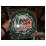 METAL MOUNTAIN DEW TRAY - APPROX 14" ACROSS
